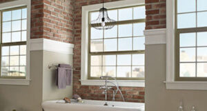 Home Interior with West 400 Series windows featuring single-hung style windows