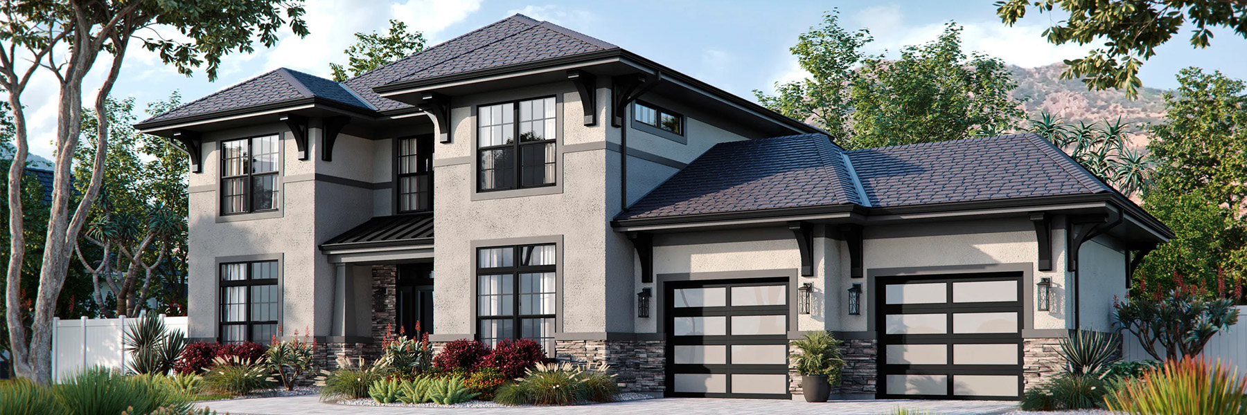 Bring Drama to Design with Black Exterior Accessories