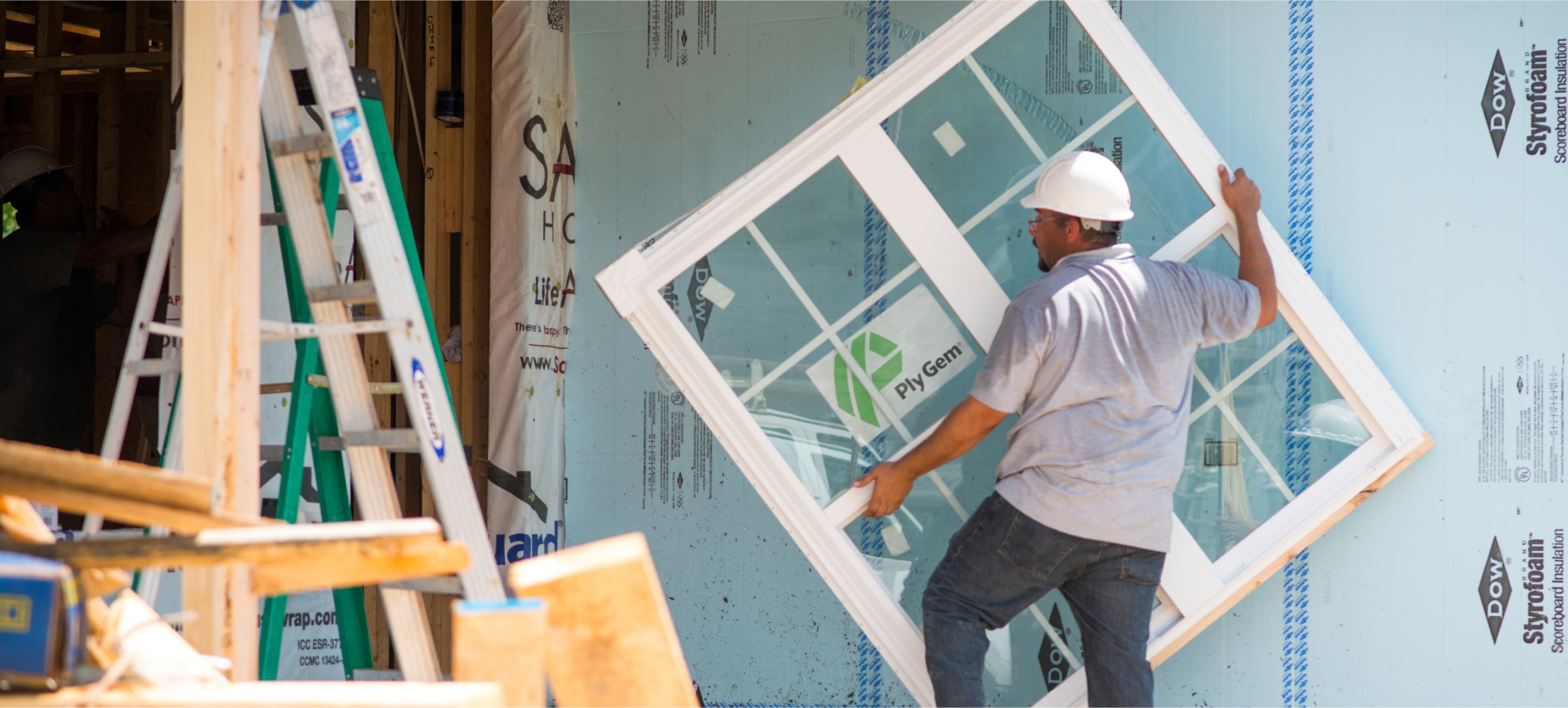 Person Installing a TALIANA Window - Resources for Window Professionals