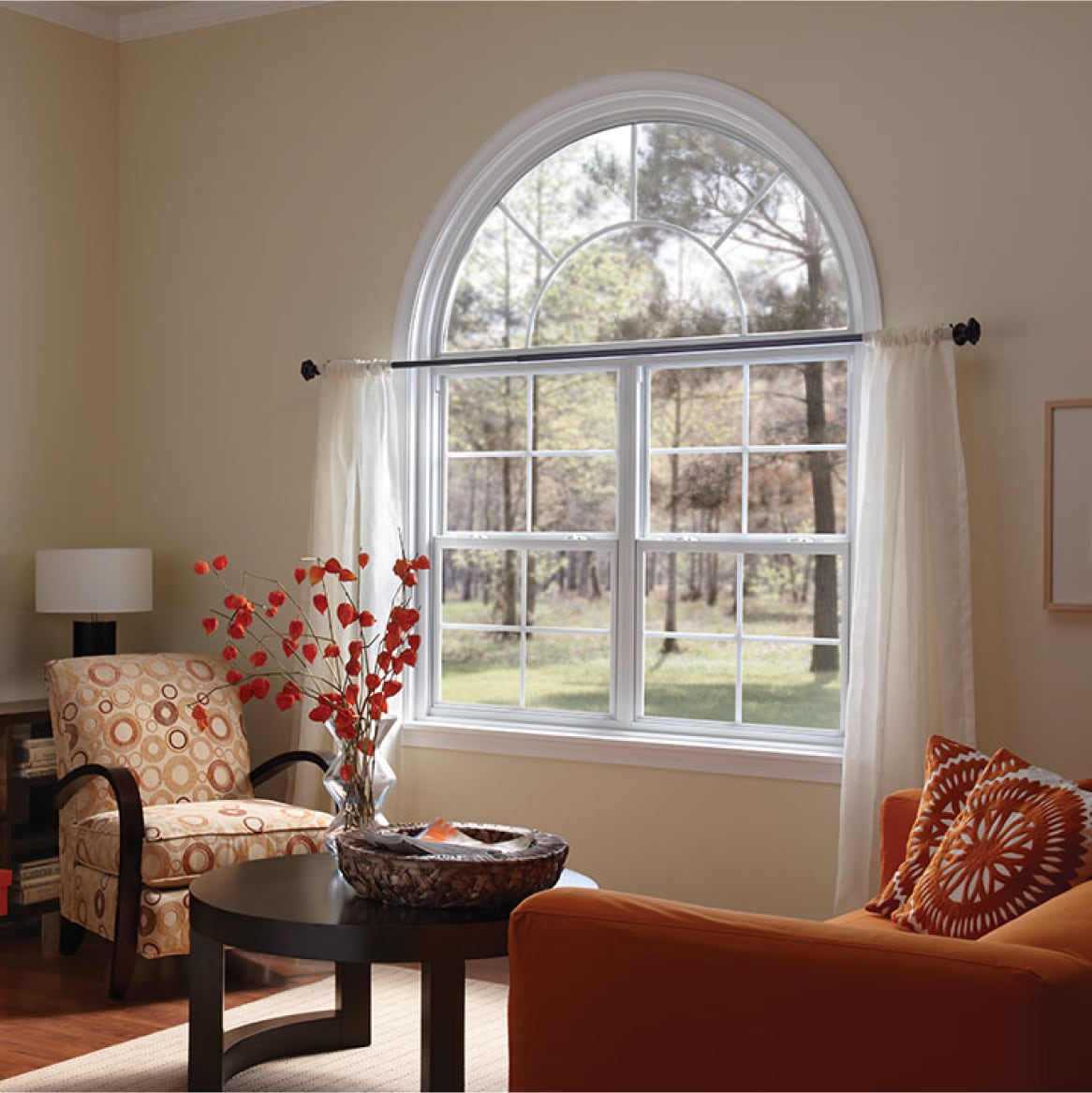 Aluminum Windows - Interior Single Hung Windows Photo