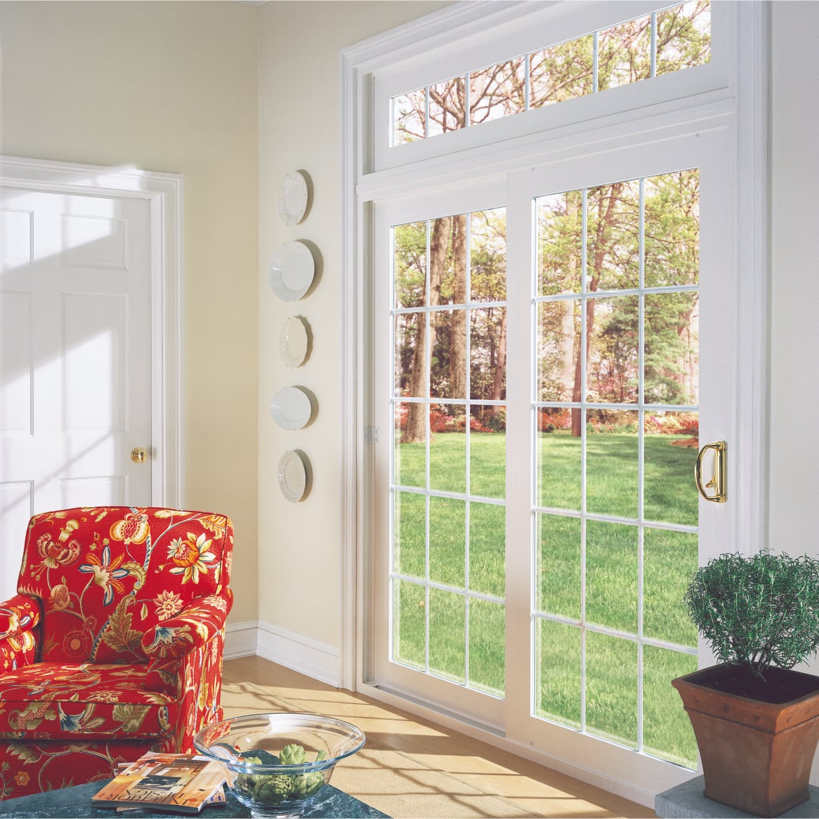 Home Interior with a New TALIANA Replacement Patio Doors