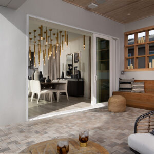 Perspective Multi-Slide Vinyl Patio Door